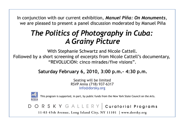 Panel Discussion Postcard